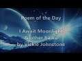 Poem of the Day #45 - 2.1.21 - I Await Moonlight