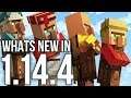 Whats New In Minecraft 1.14.4 Java Edition?