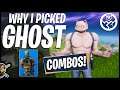 Why I Picked GHOST MEOWSCLES! Combos + Gameplay (Fortnite Battle Royale)