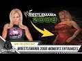WWF WrestleMania 2000: All Women's Entrances #WWF #WM2000 #WWE