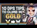 10 DPS Tips to CLIMB in GOLD to PLATINUM Overwatch