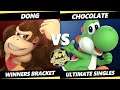 4o4 Smash Night 34 - DONG (Donkey Kong) Vs. Chocolate (Yoshi) SSBU Ultimate Tournament