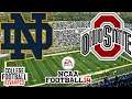 Buckeyes vs Irish!! NCAA 14 Notre Dame ALL Americans Dynasty S2:G3