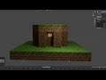 Costruisco la Casa di Fango in 3D [Blender]