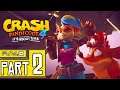 Crash Bandicoot 4: It’s About Time Walkthrough PART 2 (PS4 Pro) No Commentary @ 1440p (60ᶠᵖˢ) ✔