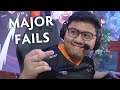 FAILS and FUN moments of WePlay Major