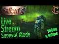 Fallout 4 Live Stream Survival Mode, 1080p 60fps, Part 68: The Nucleus!