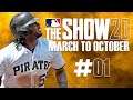 MLB The Show 20 Black & Gold [#01] | Pittsburgh Pirates - March to October