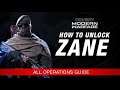 Modern Warfare : How to Unlock Zane / How to Complete ALL Verdansk Operations (Call of Duty MW)
