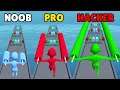 NOOB vs PRO vs HACKER in Stack Colors 2