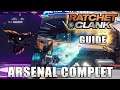 RATCHET & CLANK RIFT APART : Toutes les ARMES du jeu VITRINE - Arsenal Complet (Guide Trophée)