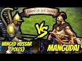 200 (Poles) Winged Hussars vs 133 Elite Mangudai | AoE II: Definitive Edition