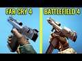 Battlefield 4 vs Far Cry 4 - Weapons Comparison