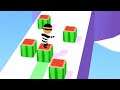 Cube Surfer : All Levels Gameplay - New Update Android, iOS