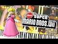 New Super Mario Bros. Wii - Princess is Rescued! Theme Piano Tutorial Synthesia