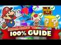 💯 Red Streamer 100% Guide - ALL Treasures, Toads, [?] Blocks, & Not-Bottomless Holes!