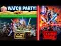 Star Wars The Clone Wars Season 1 Ep. 19-22 & Season 2 Ep. 1- 2! Watch Party! Come & Watch Together!