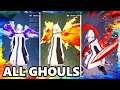 TOKYO GHOUL:re [CALL to EXIST] ALL GHOULS SKILLS ABILITIES SPECIAL ATTACK Gameplay Let's play Game