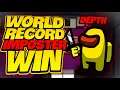 WORLD RECORD IMPOSTER WIN ON AMONG US...