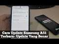 Cara Update Samsung A51 Terbaru-Update Yang benar