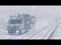 ETS2 1.43 Frosty Winter Weather v9.0 & Winter Physics Mod | Euro Truck Simulator 2 Mod