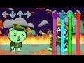Flippy Vs Fliqpy but another Flippy interrupts them (UnFlipped-Out But their are 2 Flippys)