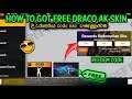 Free Draco ak skin free for all😳😳 /Free redeem code tamil/ck gaming tamil❤