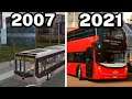 Graphical Evolution of Bus Simulator (2007-2021)