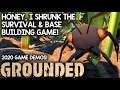 HONEY, I SHRUNK THE SURVIVAL & BASE BUILDING GAME! -- Let's Play Grounded (PC Game Demo)