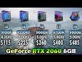 i3 9100F vs i3 9350KF vs i5 9600K vs i7 9700K vs i9 9900K | GeForce RTX 2060 6GB
