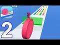 Layers Roll - Gameplay Part 2 - All Levels 8-12 (Android, iOS)