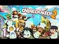 Overcooked 2: Chaos! In the Kitchen ✦ Part 1 ✦ astropill (ft. Berkeley, Brian, Doughy)