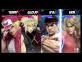 Super Smash Bros Ultimate Amiibo Fights  – Request #18372 Terry & Cloud vs Ryu & Ken
