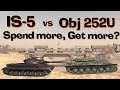 WOT Blitz Face Off || IS-5 vs Obj 252U