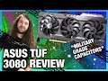 ASUS RTX 3080 TUF OC Review & Tear-Down: Thermals, Noise, & Overclocking