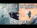 Battlefield 2042 - (jet escena) vs Battlefield 4 ( comparación )