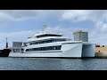 Bill Gates support yacht WAYFINDER in Gibraltar