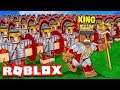 I became KING and built the BIGGEST ARMY in the WORLD!! (Roblox)