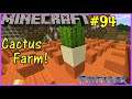 Let's Play Minecraft #94: Cactus Farm!