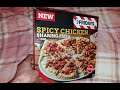 Lets try TGI Fridays Spicy Chicken Pizza