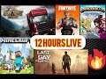 Minecraft and Brawlhalla and Fortnite and Ets2| Live Stream | TAMILAN GAMER YT