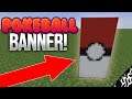 Minecraft how to make a Pokeball banner 1.16+ | TUTORIAL