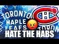 Re: Why We HATE The Montreal Canadiens—Toronto Maple Leafs POV Article / Habs NHL News & Rumors 2021