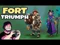 Resgate do Bárbaro! Fort Triumph #02 | Gameplay Português PT-BR