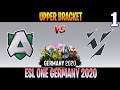 Alliance vs Vikin.gg Game 1 | Bo3 | Upper Bracket ESL ONE Germany 2020 | DOTA 2 LIVE