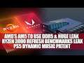 AMD's AM5 to Use DDR5 & Huge Leak | Ryzen 3000 Refresh Benchmarks Leak | PS5 Dynamic Music Patent