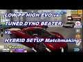 CSR 2 | CSR Racing 2, Low PP High Evo, Normal Tune, Hybrid setup Matchmaking effects