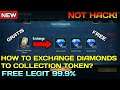 HOW TO EXCHANGE DIAMONDS TO GRAND COLLECTION TOKEN?[NOT BUG] FREE LEGIT 99.9% IN MOBILE LEGENDS 2021