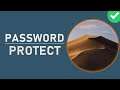 How to Password Protect a Folder on Mac OS