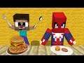 Monster School: Cooking In The Restaurant - Minecraft Animation